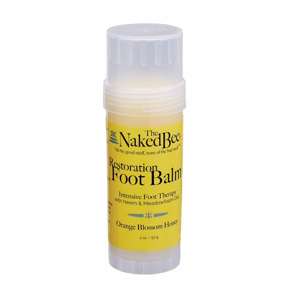 The Naked Bee Orange Blossom Honey Foot Balm - 2 oz.