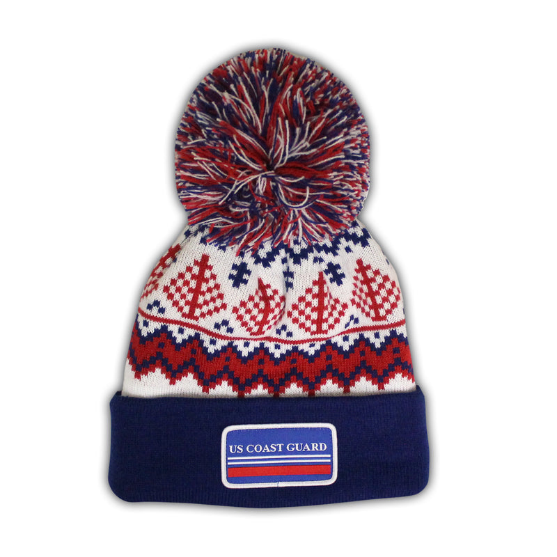 Coast Guard Ouray Sportswear Custom Beanie - Youth