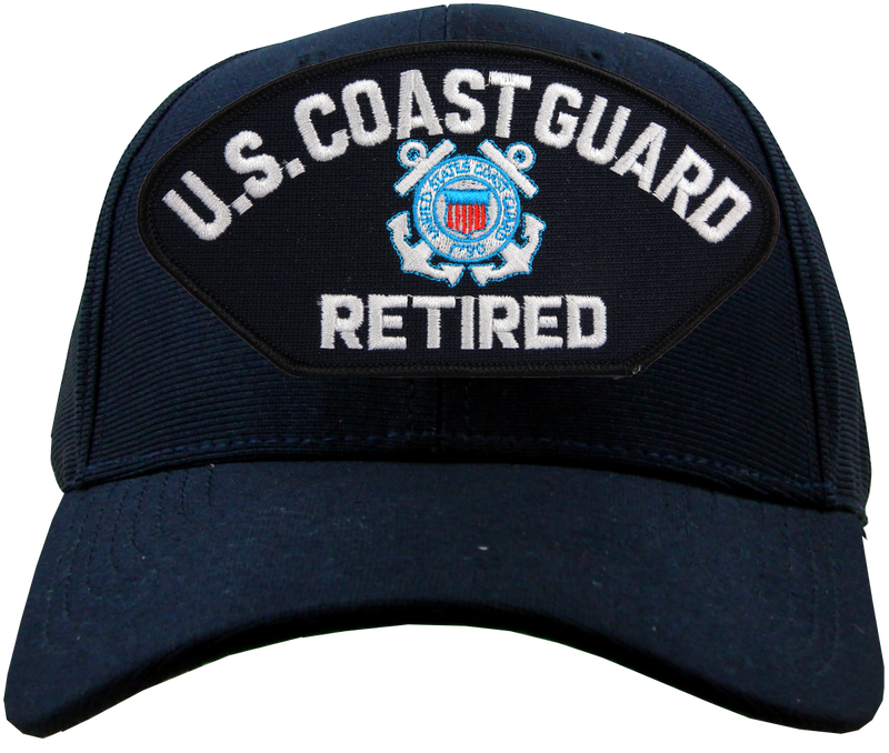 Coast Guard Eagle Crest USCG Emblematic Retired Ball Cap