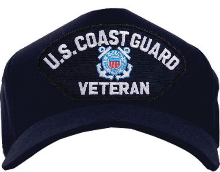 Coast Guard Eagle Crest USCG Emblematic Veteran Ball Cap