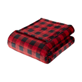 IZOD Buffalo Plaid Plush Throw Blanket