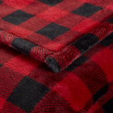 IZOD Buffalo Plaid Plush Throw Blanket