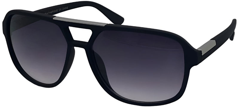 Fantas-Eyes Mens Riva Plastic Aviator Non-Polarized Sunglasses