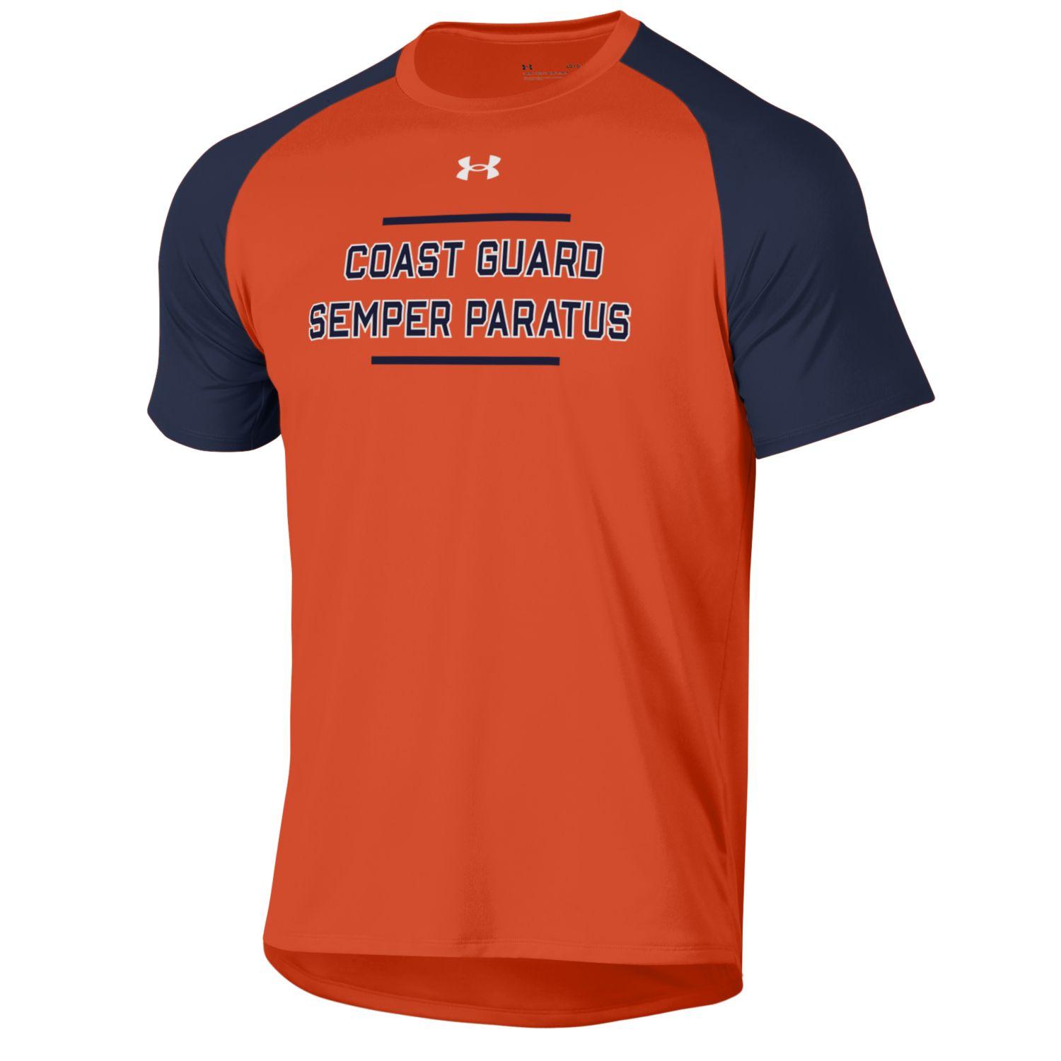 Coast Guard Under Armour Mens Tech Short Sleeve T-Shirt