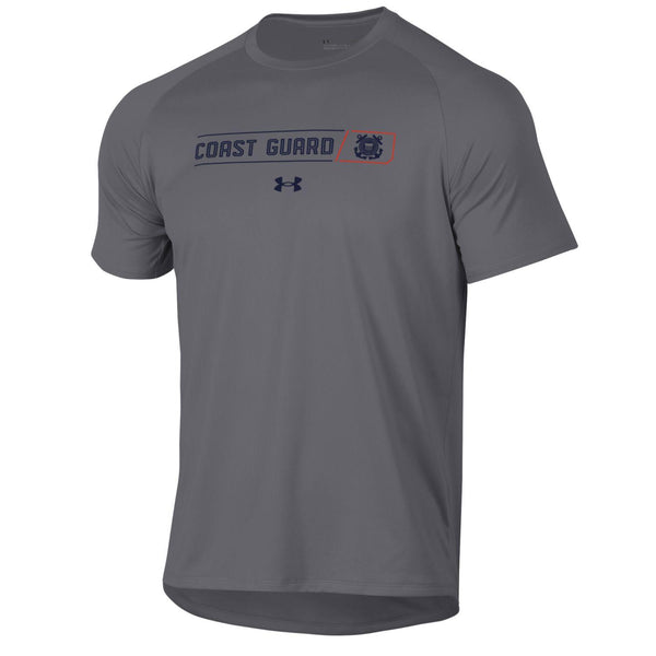 Coast Guard Under Armour Mens Tech Short Sleeve T-Shirt