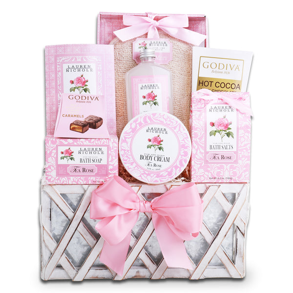 Alder Creek Gift Baskets - Roses for Relaxation