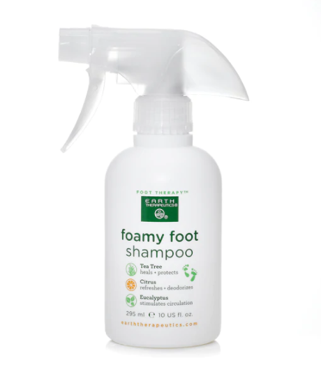 Earth Therapeutics Tea Tree Oil & Mint Foamy Foot Shampoo