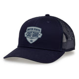 Coast Guard Mens Twill Patch Everyday Trucker Hat