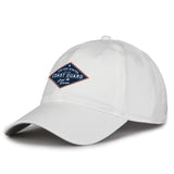 Coast Guard Mens USCG Woven Label Low Profile Performance Hat