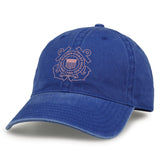 Coast Guard Womens Emblem Pigment Dyed Relaxed Hat
