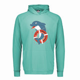 Coast Guard Youth Sunproof Hooded Long Sleeve T-Shirt