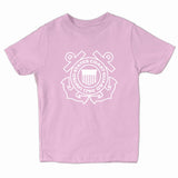 Coast Guard Toddler Emblem Short Sleeve T-Shirt