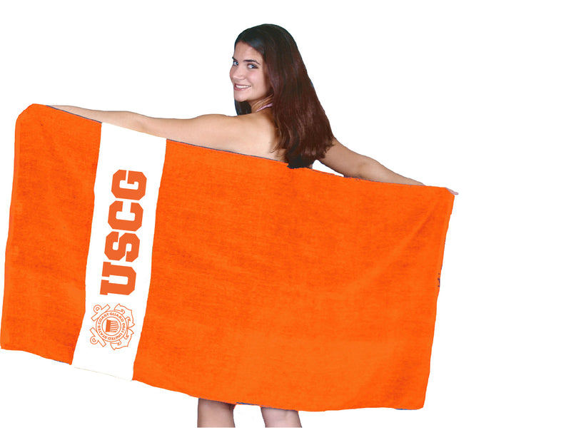 USCG Rugby Beach Towel