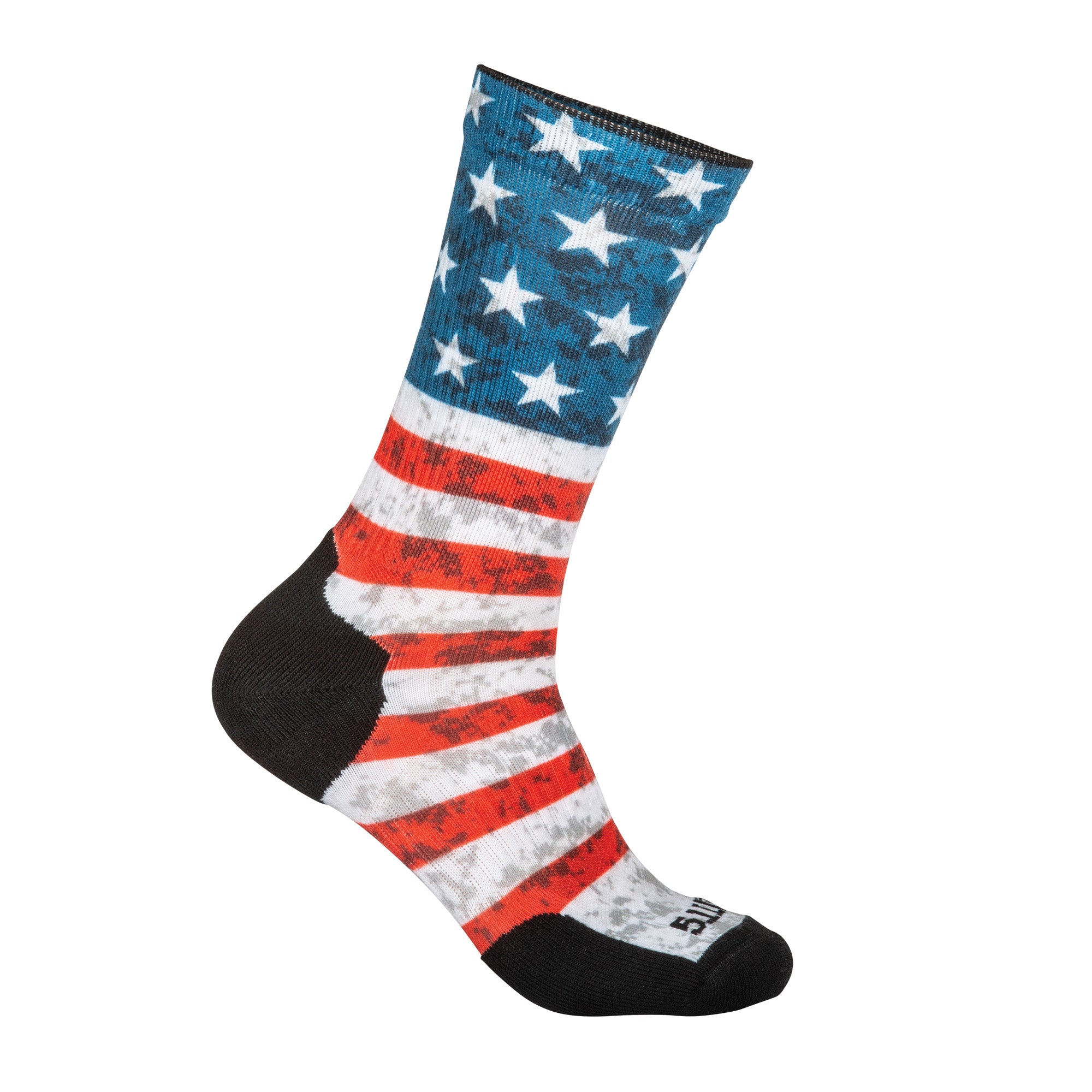 5.11 Sock and Awe Crew American Flag Sock