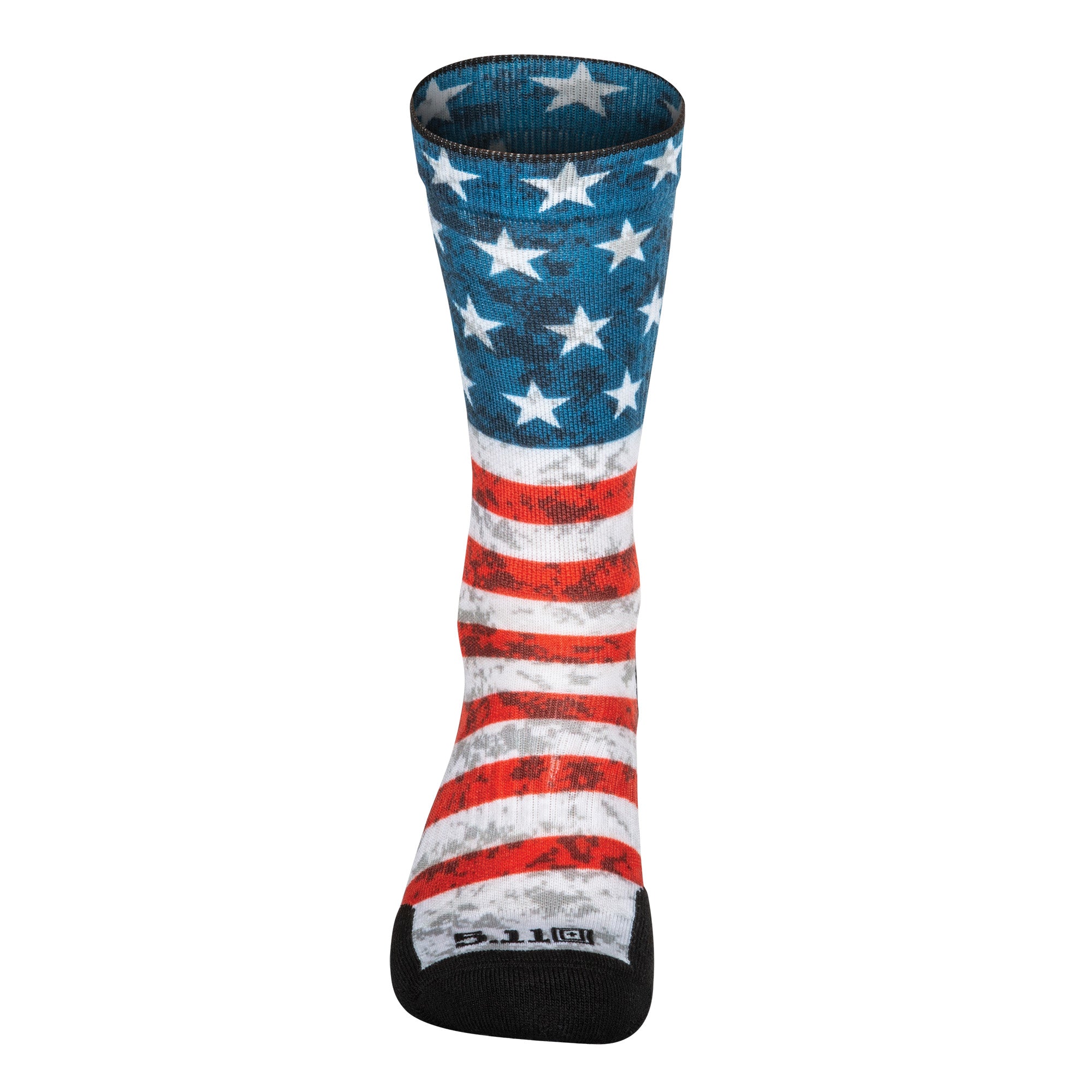 5.11 Sock and Awe Crew American Flag Sock