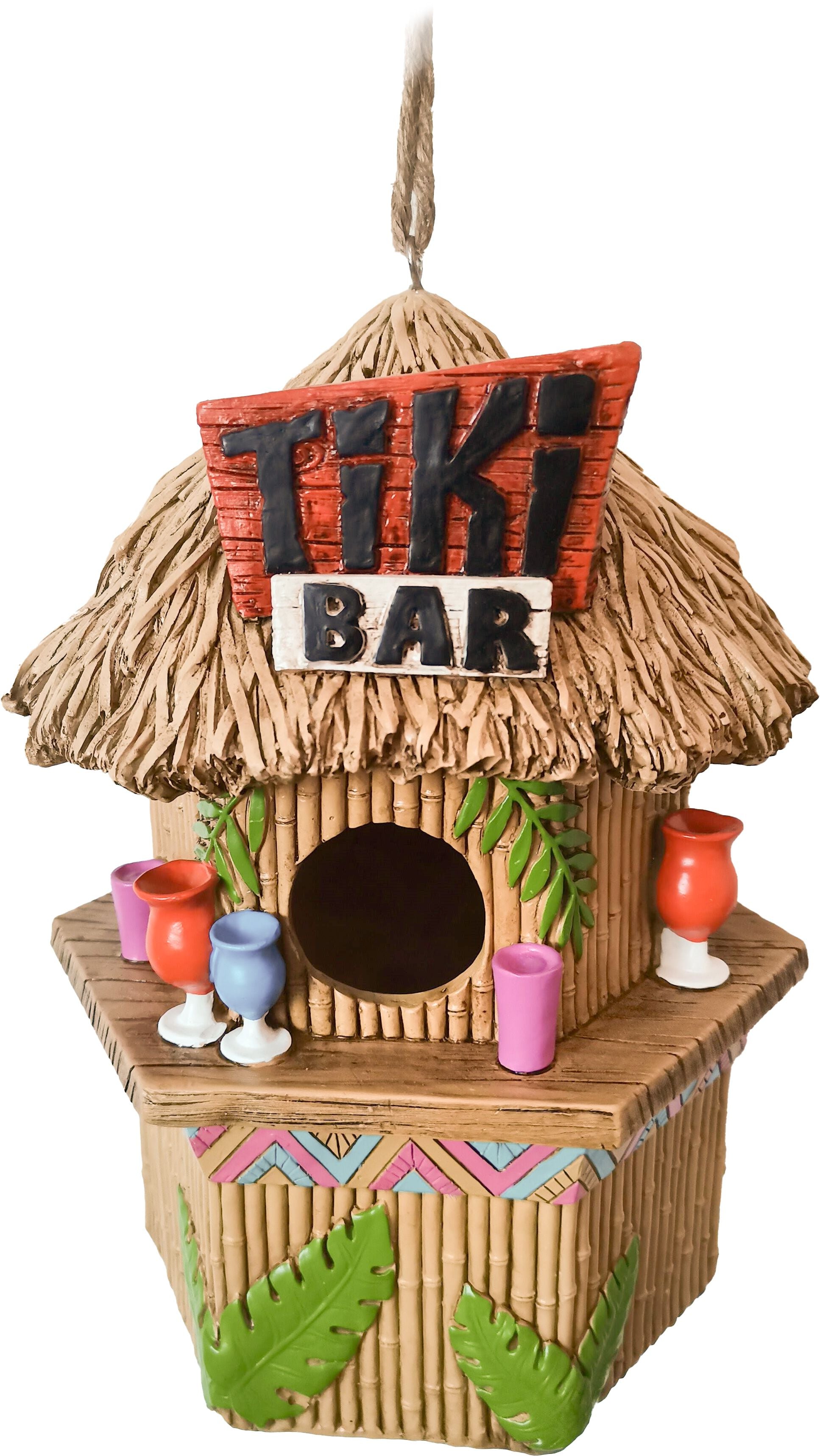 Spoontiques Tiki Bar Birdhouse