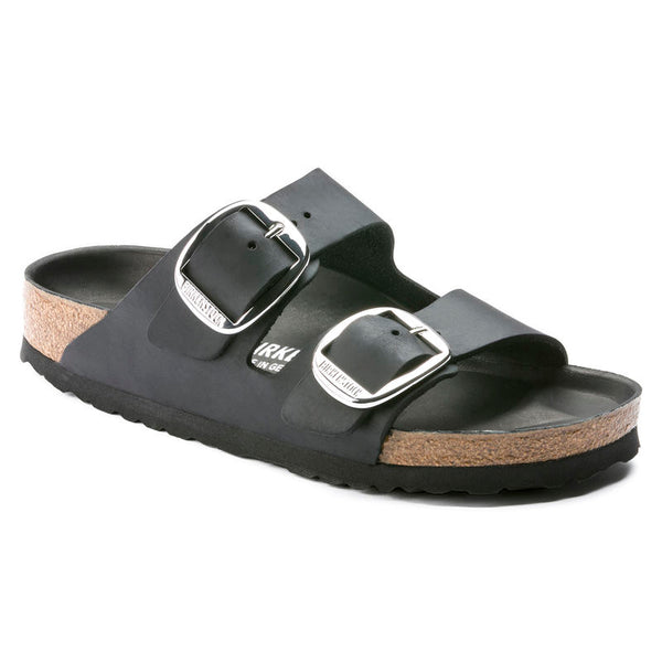 Birkenstock Womens Arizona Big Buckle Oiled Leather Sandal