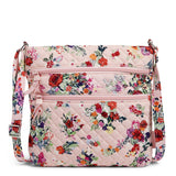Vera Bradley Triple Zip Hipster Crossbody Handbag