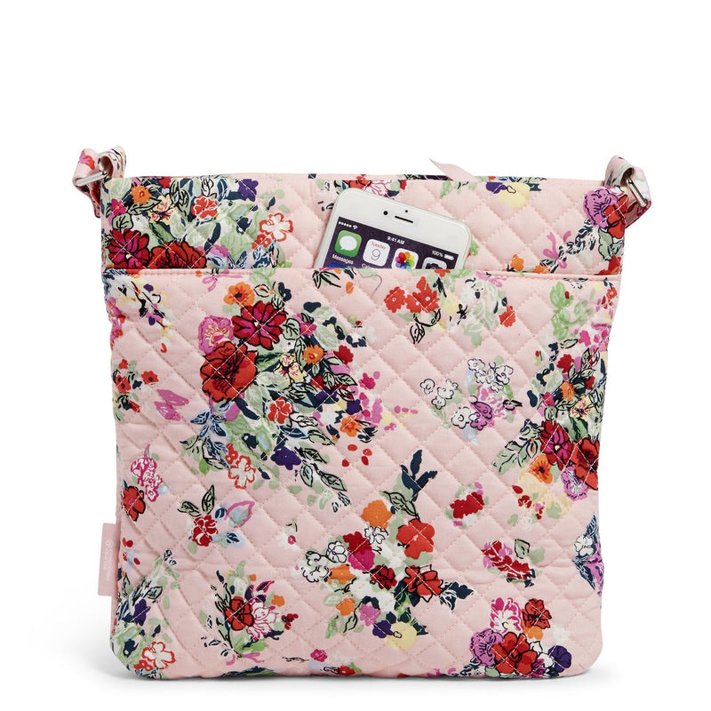 Vera Bradley Triple Zip Hipster Crossbody Handbag