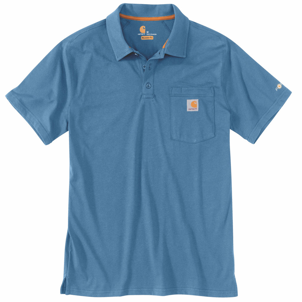 トップス carhartt L/S ARCIE POLO Carhartt - Men's Force® Snag-Resistant Pocket Polo – Threadfellows