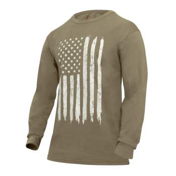 Rothco US Flag Long Sleeve T-Shirt - Size 2XL