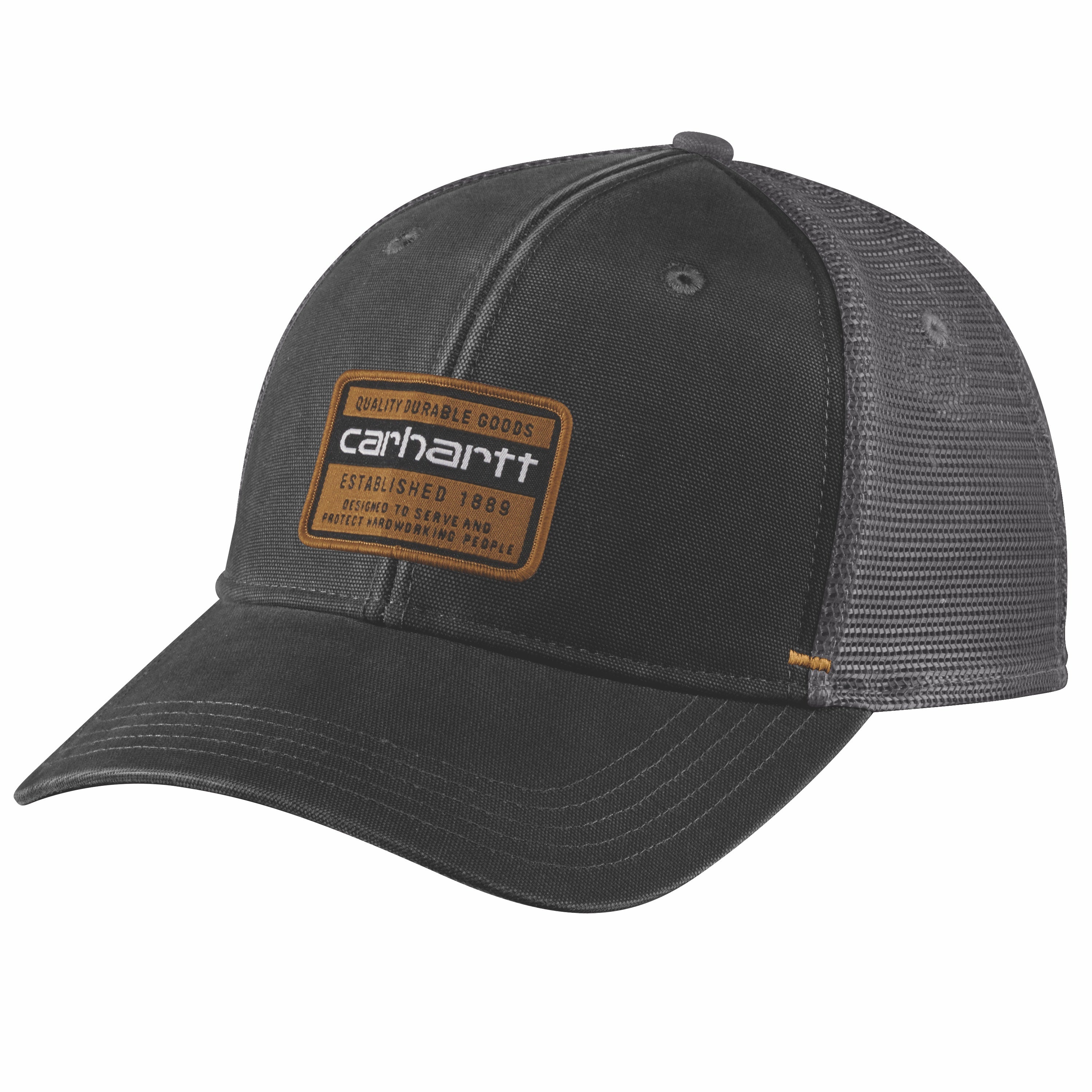 Carhartt Mens Canvas Mesh-Back Quality Graphic Cap