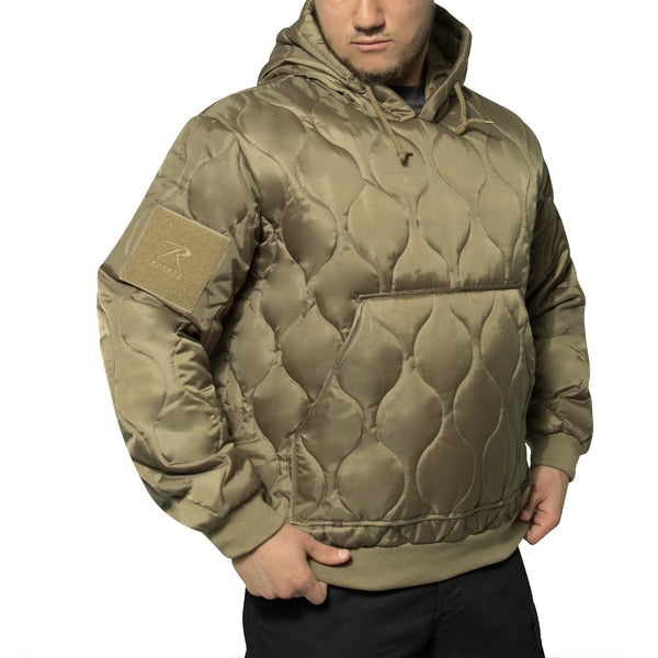 Rothco Mens Quilted Woobie Hoodie - Size S - XL