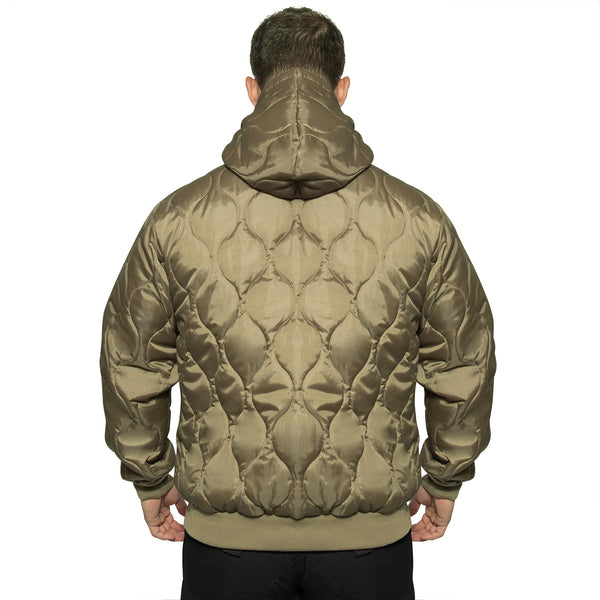 Rothco Mens Quilted Woobie Hoodie - Size S - XL