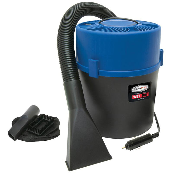 RoadPro 12-Volt Wet/Dry Canister Vacuum