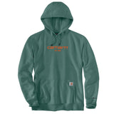 Carhartt Mens Force Relaxed Fit Lightweight Logo Graphic Sweatshirt