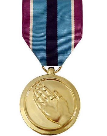 Vanguard FS Medal Anodized Humanitarian Service