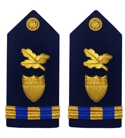Vanguard Coast Guard Warrant Officer 3 Female Hard Shoulder Board: Finance & Supply