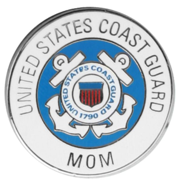 Coast Guard Lapel Pin - Mom