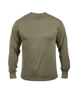 Rothco Mens Moisture Wicking Long Sleeve T-Shirt - Size 3XL