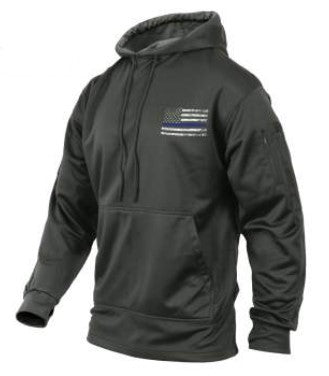 Rothco Mens Thin Blue Line Concealed Carry Hoodie