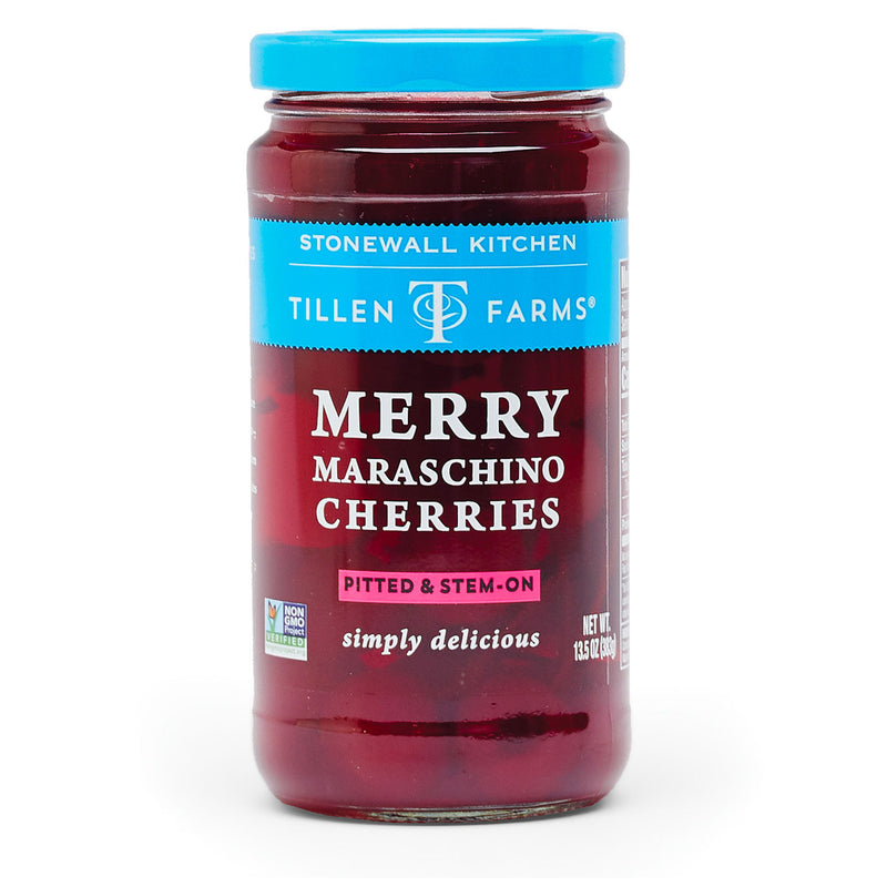 Stonewall Kitchen Tillen Farms Merry Maraschino Cherries