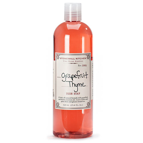 Stonewall Kitchen Grapefruit Thyme Dish Soap