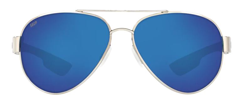 Costa Del Mar South Point Palladium Frame - Blue Mirror 580 Plastic Lens - Polarized Sunglasses