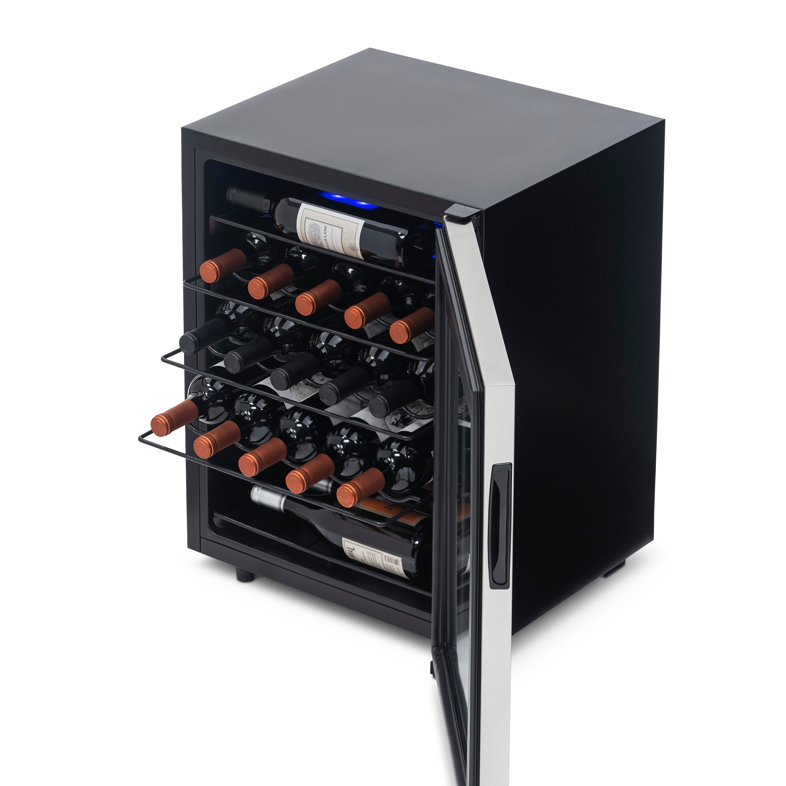 NewAir 23 Bottle Single Zone Freestanding Wine Cooler