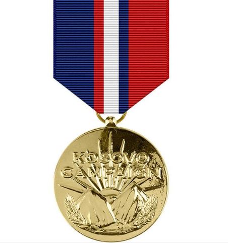 Vanguard Full Size Medal: Kosovo Campaign