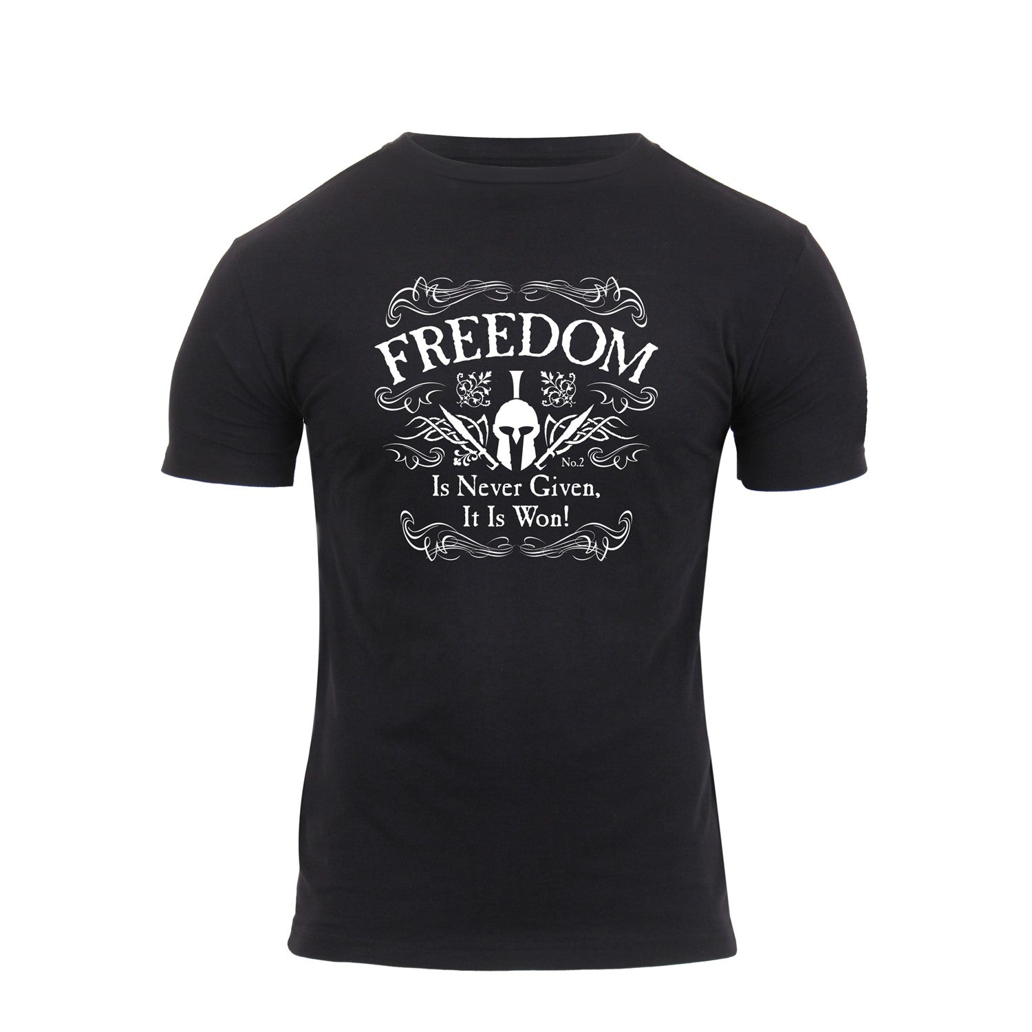 Rothco Mens Athletic Fit Freedom Short Sleeve T-Shirt - 3XL