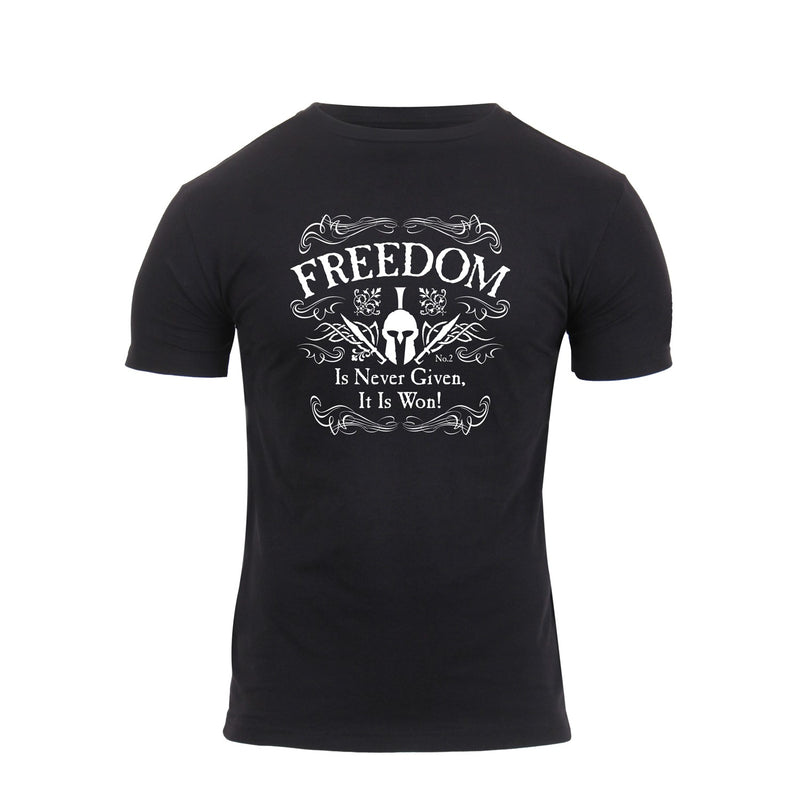 Rothco Mens Athletic Fit Freedom Short Sleeve T-Shirt - 3XL