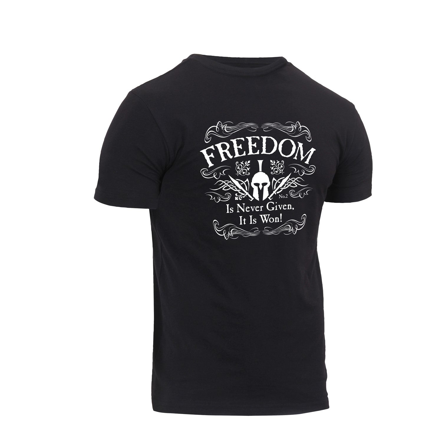 Rothco Mens Athletic Fit Freedom Short Sleeve T-Shirt - 3XL