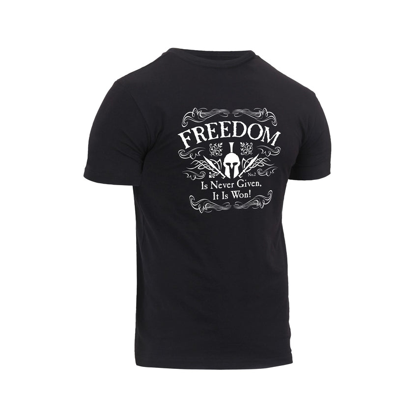 Rothco Mens Athletic Fit Freedom Short Sleeve T-Shirt - 3XL