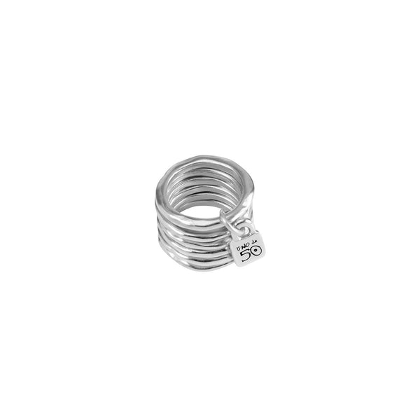 UNOde50 Prisoner Ring - XL - Silver Plated