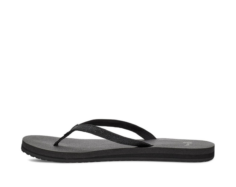 Sanuk Womens Yoga Joy Sparkle Sandal
