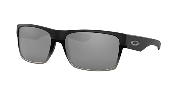 Oakley Twoface Matte Black Frame - Chrome Iridium Lens - Polarized Sunglasses