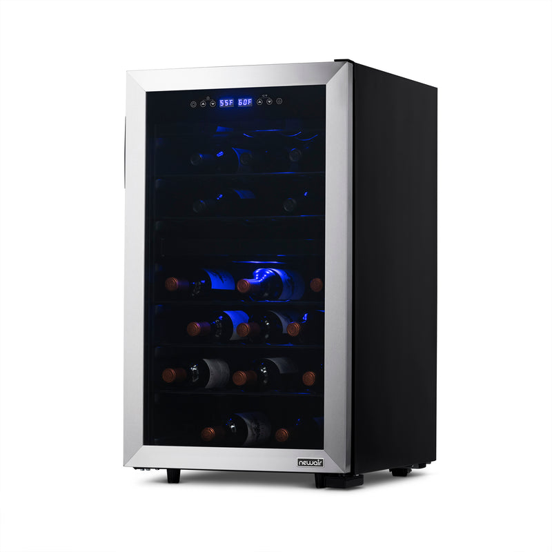 NewAir 43 Bottle Dual Zone Freestanding Wine Cooler