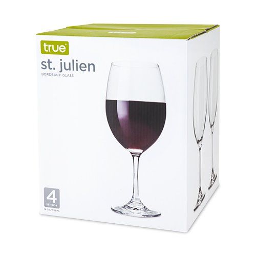 True St. Julien Bordeaux Wine Glass - Set of 4