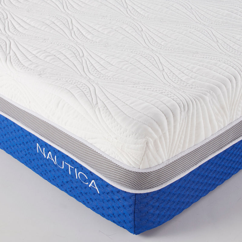 Nautica Home 10" Calm Cushion Firm Gel Memory Foam Mattress - Full